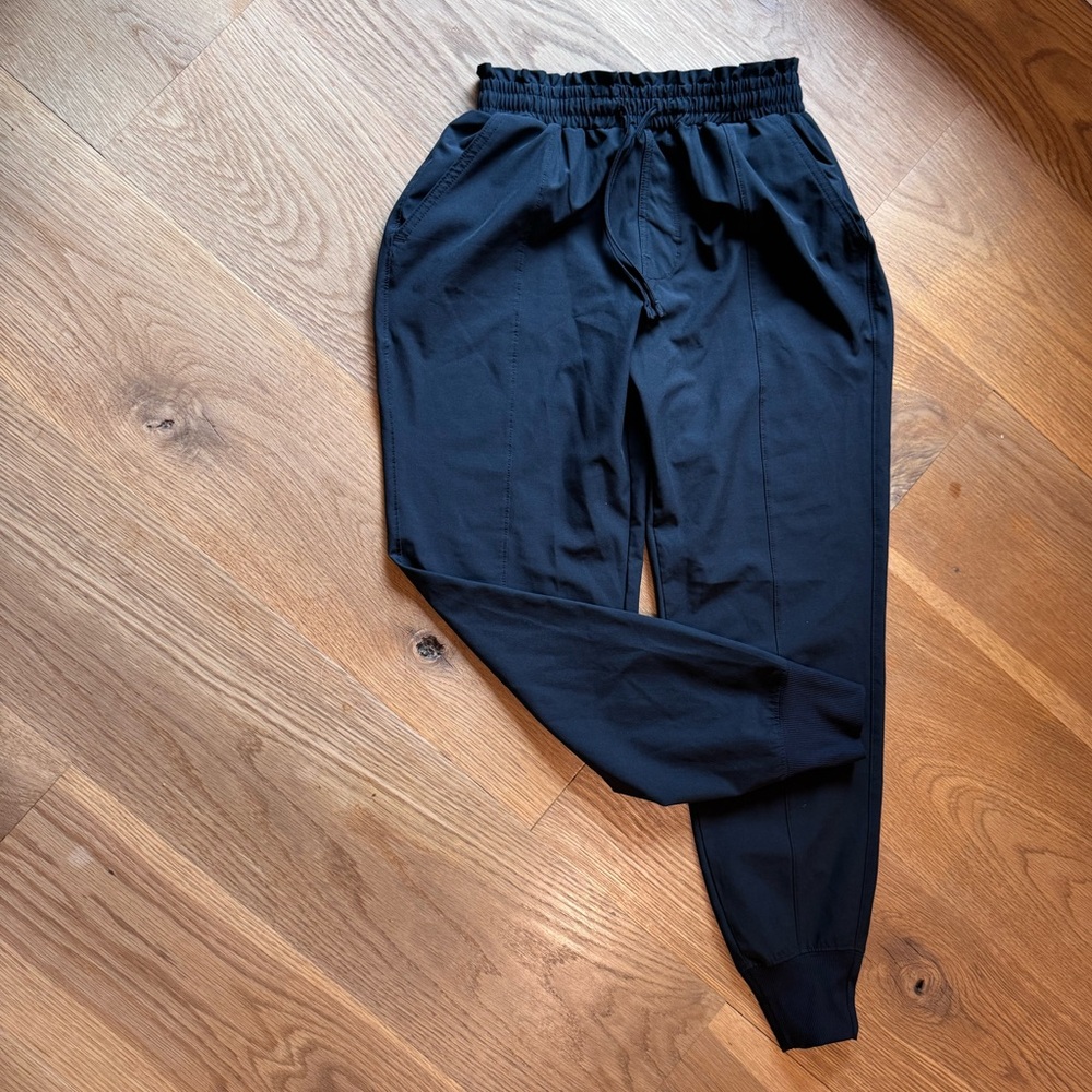 Abercrombie & Fitch Black Jogger Sweatpants with Elastic Waistband